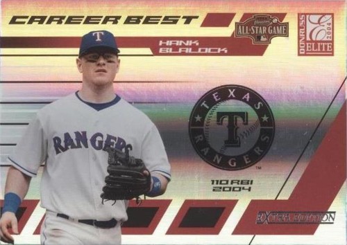 2004 Donruss Elite Extra Edition - Hank Blalock #CB-9