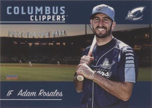 2018 Choice Columbus Clippers - Adam Rosales #28