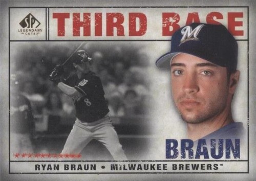 2008 SP Legendary Cuts - Ryan Braun #5