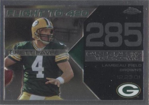 2008 Topps Chrome Brett Favre #BFC-285