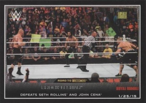 2015 Topps WWE Road to Wrestlemania - Brock Lesnar #83