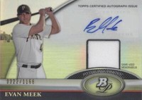 2011 Bowman Platinum - Evan Meek #BAR-EM