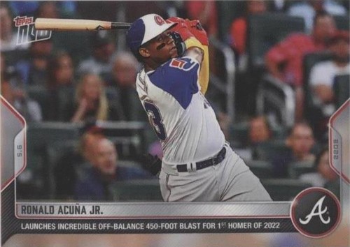 2022 Topps Now - Ronald Acuña Jr. #134