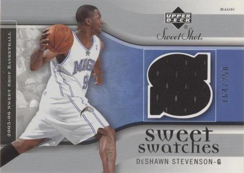 2005-06 Upper Deck Sweet Shot - DeShawn Stevenson #SW-DS