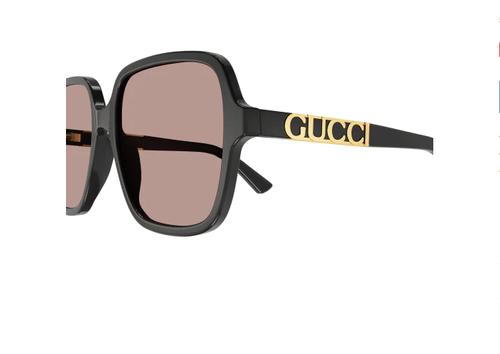 Pre-owned Gucci Gg1189s-004-58 Grey Grey Brown