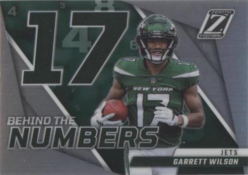 2022 Panini Zenith Garrett Wilson #BN-GW
