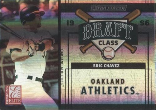 2004 Donruss Elite Extra Edition - Eric Chavez Roy Oswalt #DC-21