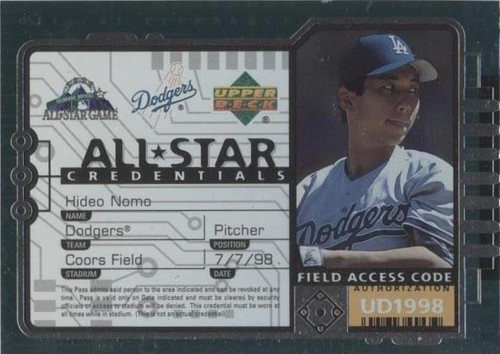 1998 Upper Deck - Hideo Nomo #AS7