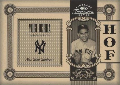 2005 Donruss Timeless Treasures - Yogi Berra #HOF-48
