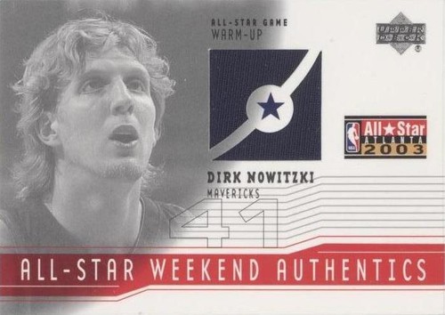 2003-04 Upper Deck - Dirk Nowitzki #AS-DN