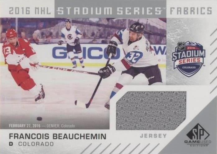 2016-17 SP Game Used - Francois Beauchemin #CA-FB
