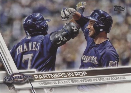 2017 Topps Update Series - Eric Thames Ryan Braun #US206
