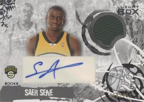 2006-07 Topps Luxury Box - Saer Sene #RAR-SS