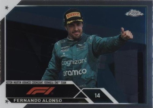 2023 Topps Chrome Formula 1 - Fernando Alonso #33