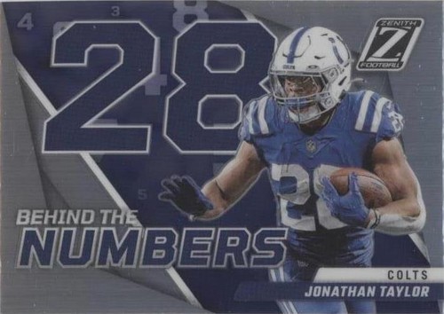 2022 Panini Zenith Jonathan Taylor #BN-JT