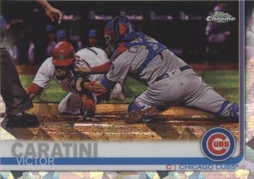 2019 Topps Chrome Sapphire Edition - Victor Caratini #389