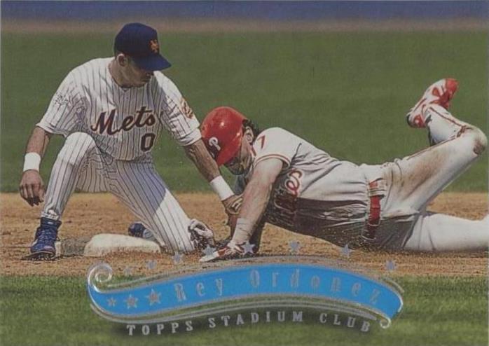1997 Topps Stadium Club - Rey Ordonez #48