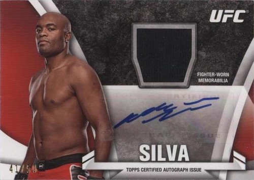 2013 Topps UFC Knockout - Anderson Silva #KAR-AS