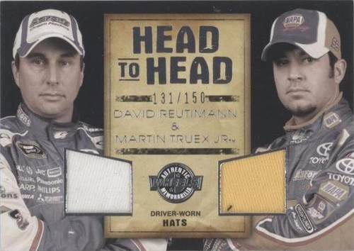 2010 Wheels Main Event - David Reutimann Martin Truex Jr. #HH DRMT