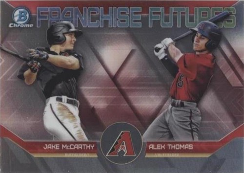 2018 Bowman Draft - Alek Thomas Jake McCarthy #FF-ARI