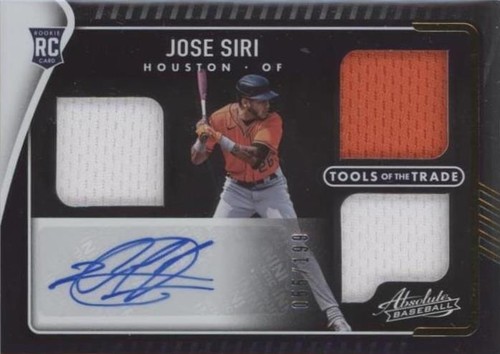 2022 Panini Absolute - Jose Siri #TT3S-JS