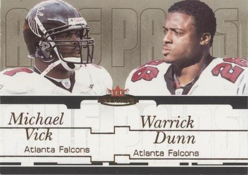 2003 Fleer Mystique Michael Vick Warrick Dunn #20 AP