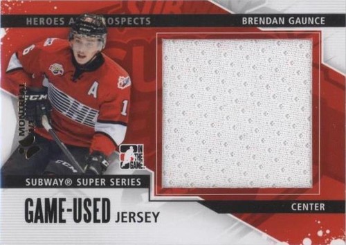 2013-14 In the Game Heroes and Prospects - Brendan Gaunce #SSM-10