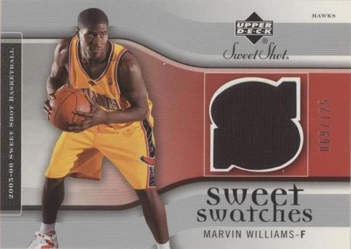 2005-06 Upper Deck Sweet Shot - Marvin Williams #SW-MW