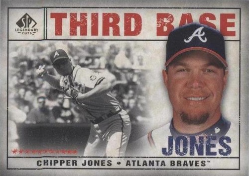 2008 SP Legendary Cuts - Chipper Jones #13