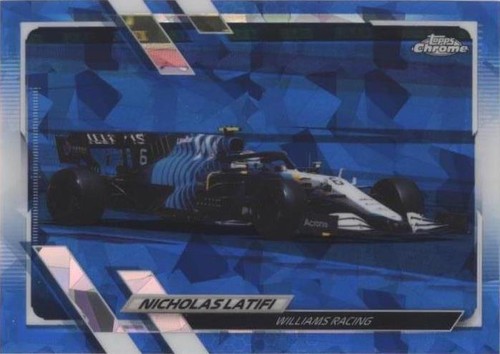 2021 Topps Chrome Sapphire Edition Formula 1 - Nicholas Latifi #115