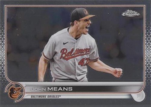 2022 Topps Chrome - John Means #176