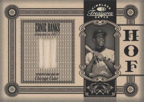 2005 Donruss Timeless Treasures - Ernie Banks #HOF-14