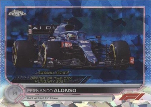 2022 Topps Chrome Sapphire Edition Formula 1 - Fernando Alonso #183