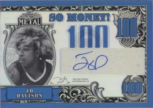 2021-22 Leaf Metal - JD Davison #SM-JDD