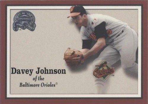 2000 Fleer Greats of the Game - Davey Johnson #91