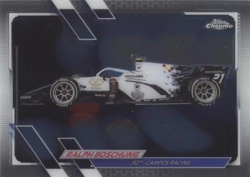 2021 Topps Chrome Formula 1 - Ralph Boschung #122