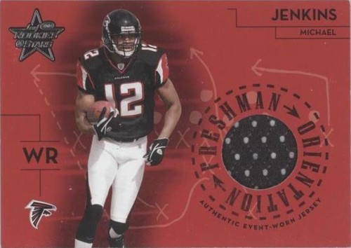 2004 Leaf Rookies & Stars Michael Jenkins #FO-16