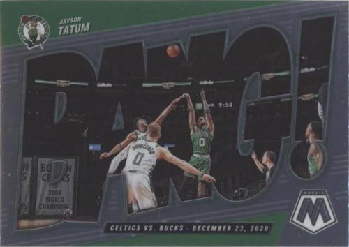 2017 Panini Mosaic Jayson Tatum Prizm Red Rookie PSA 9