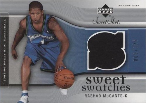 2005-06 Upper Deck Sweet Shot - Rashad McCants #SW-RM