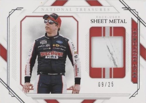 2021 Panini National Treasures - Brad Keselowski #RU-BK