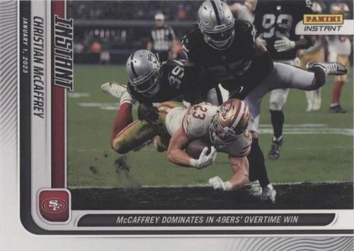 2022 Panini Instant NFL Christian McCaffrey #173