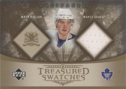 2005-06 Upper Deck Artifacts - Matt Stajan #TS-ST