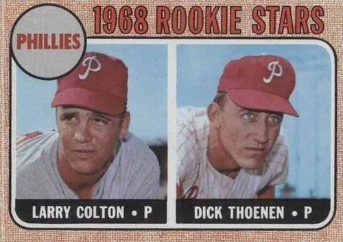 1968 Topps - Dick Thoenen Larry Colton #348