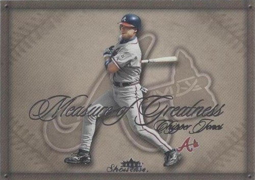 2005 Fleer Showcase - Chipper Jones #19MG