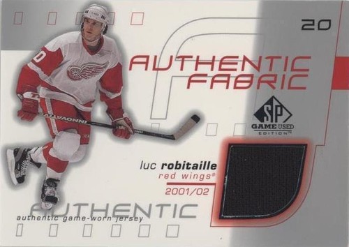 2001-02 SP Game Used Edition - Luc Robitaille #AF-LR