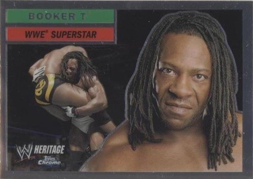 2006 Topps Chrome WWE Heritage - Booker T #33