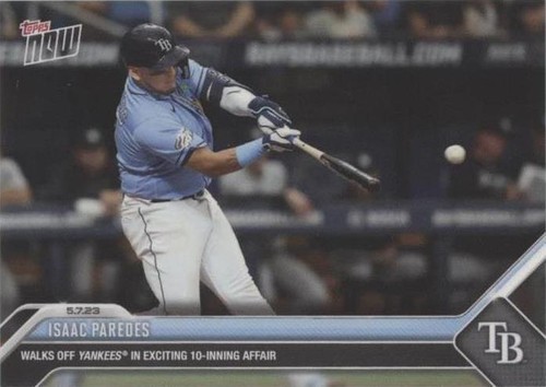 Isaac Paredes Trading Cards