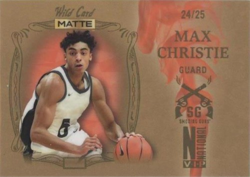 2022 Wild Card MATTE National Convention - Max Christie #SGN-3