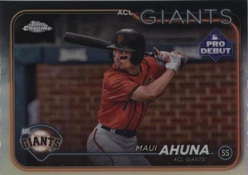2024 Topps Pro Debut - Maui Ahuna #PDC-167