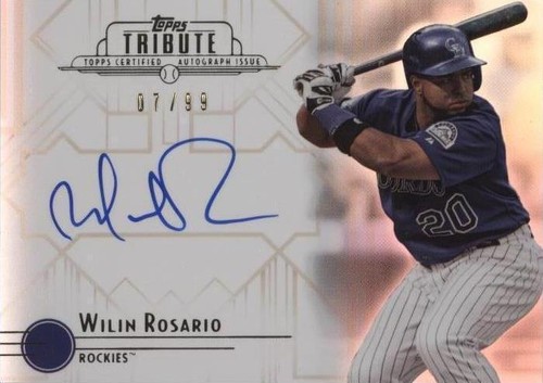 2014 Topps Tribute - Wilin Rosario #TA-WR